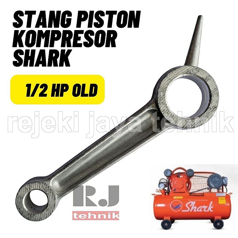 Stang Piston Seher Kompresor Angin Shark 1/2 HP 1/2 PK Old