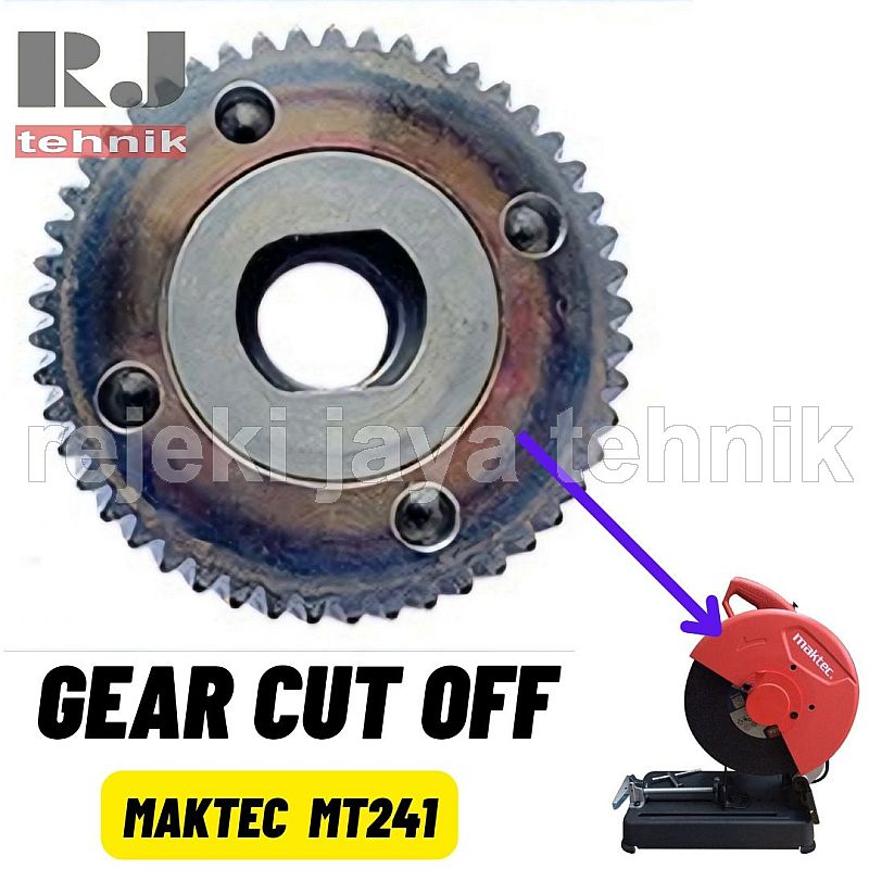 Maktec MT241 Gear Gigi Nanas Mesin Cut Off Potong Besi 14 inch MT 241